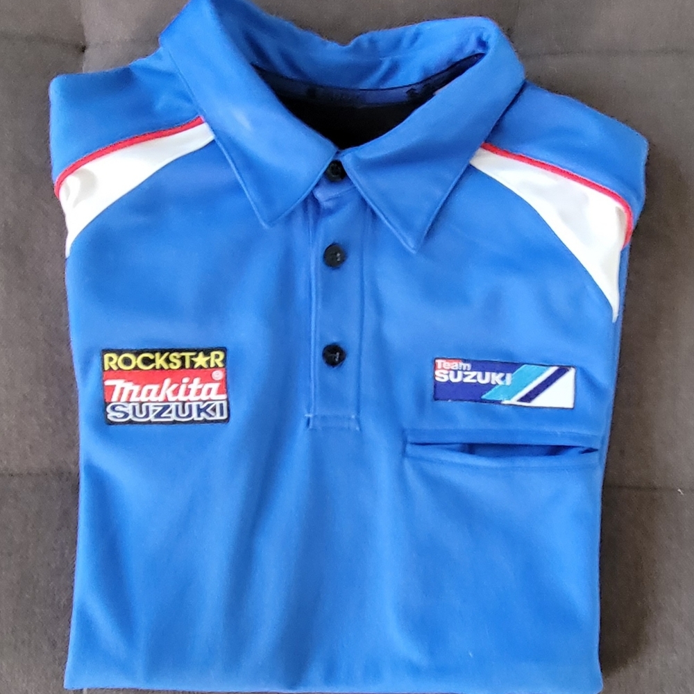 Suzuki Rockstar Makita Motorcycle Team Shirt